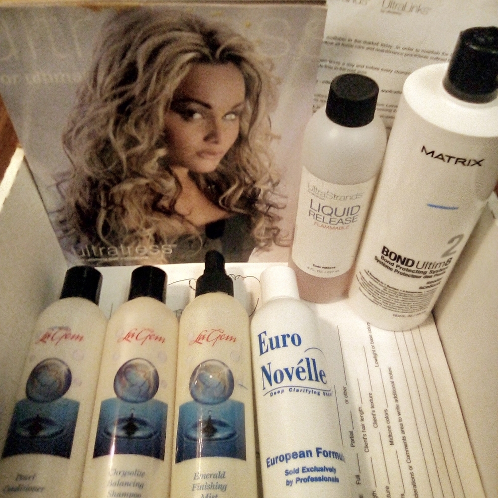 Ultra Strands Human Hair Extensions Care Box